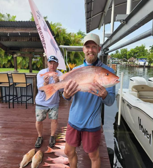 Cape Coral: Red Snapper Fishing tales come true.